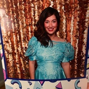80s prom dress